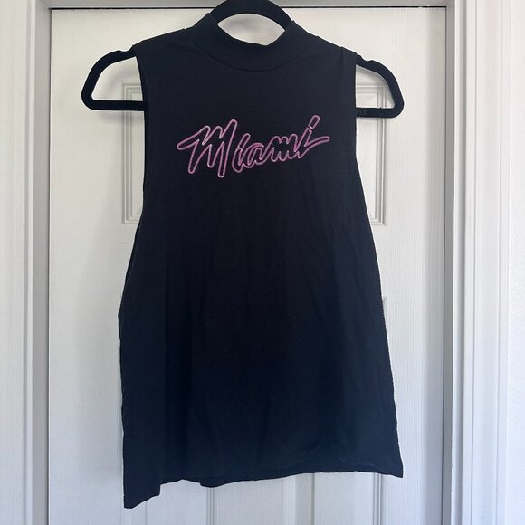 Tops - 🏀 Miami Heat Graphic Muscle Tank